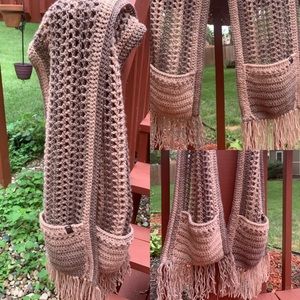 Handmade Pocket Shawl